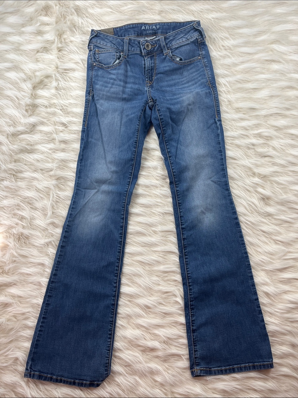 Ariat Western Jeans 26x32 Bootcut Medium Wash